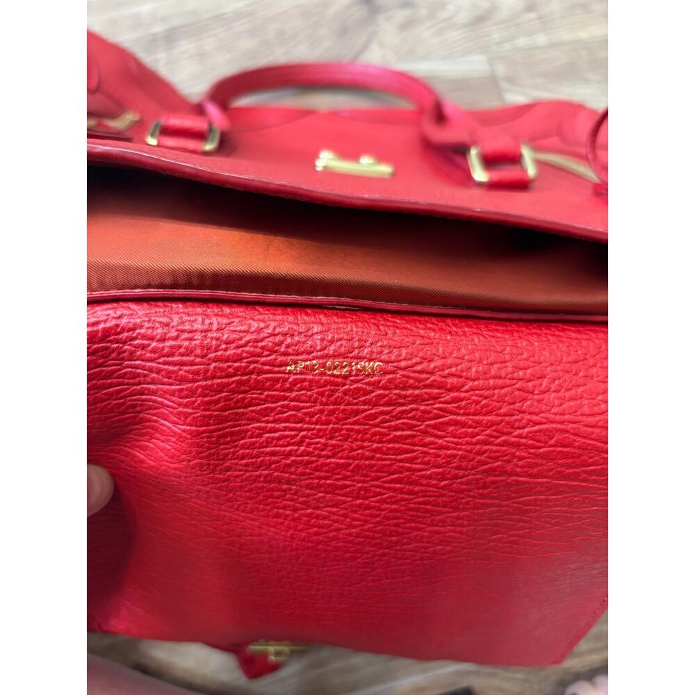 3.1 Phillip Lim Pashli Large Satchel Bag Red Leather - Picture 7 of 9
